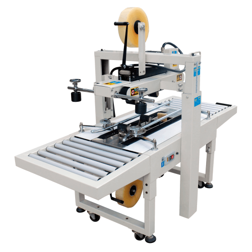 Semi Automatic Adhesive Tape Carton Sealer for Up Down